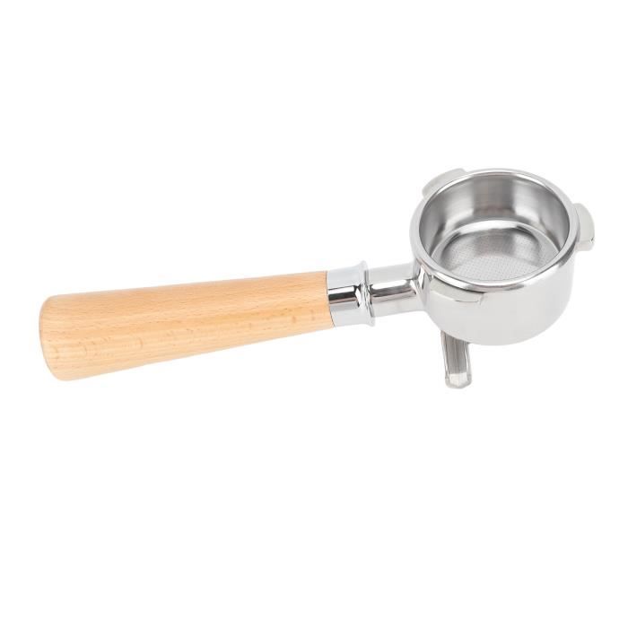 Porte-filtre à Expresso Réutilisable En Bois - Support Pour Filtre Café 51/53/58 Mm, Accessoire Barista En Noyer