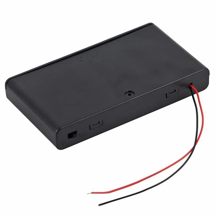 Support Pile 9V Pour Micro Guitare Acoustique EQ-7545R - Boîtier De Remplacement Facile