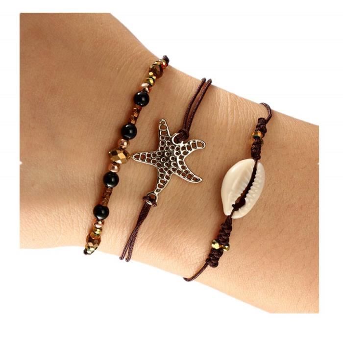 16 Pi/èces boheme Boho bracelet de cheville Anklet kit Argent pour Femme Enfants Filles Pieds Nus,vintage R/églable Plage Bracelets Cha/îne Cheville Ruban Pied Bijoux Cadeau pour Anniversaire Vacances