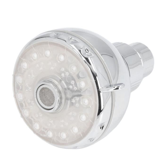 Pommeau de douche à effet pluie, joint à rotule, adaptateur de