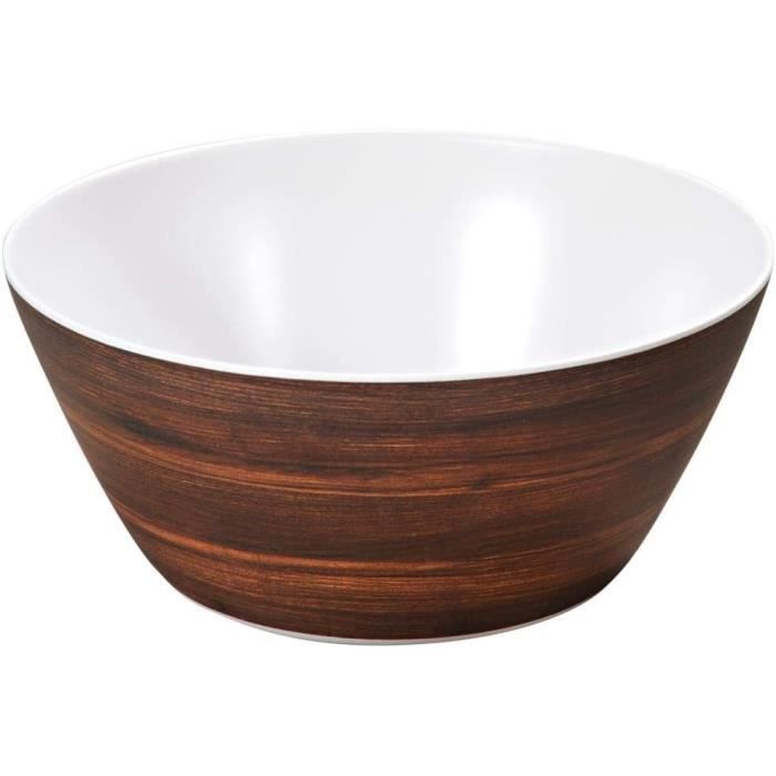 Saladier MOPLEN Blanc 30 Cm - Bol à Salade Robuste, Idéal Pour Préparations Et Service à Table