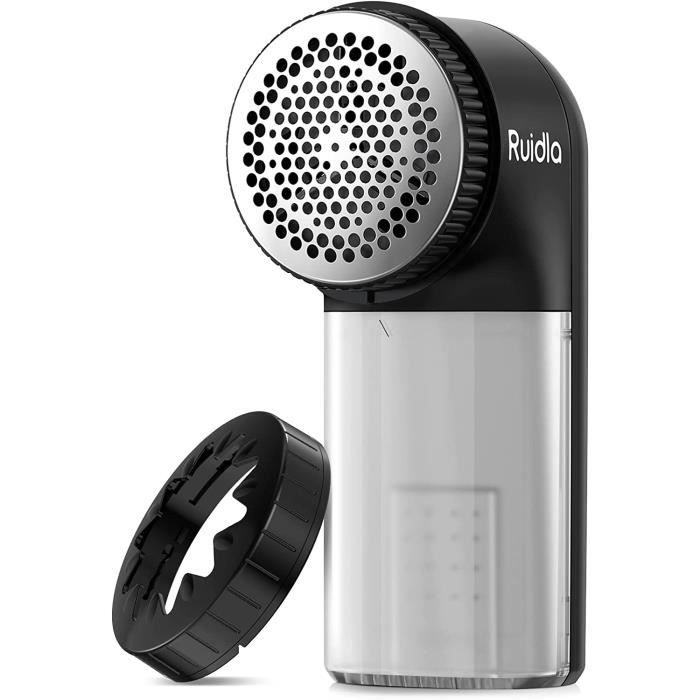 Rasoir Anti-bouloche Rechargeable BZGG - Écran LED, 3 Vitesses, 6 Lames, Réservoir Grand Format, Pour Pulls Et Vêtements