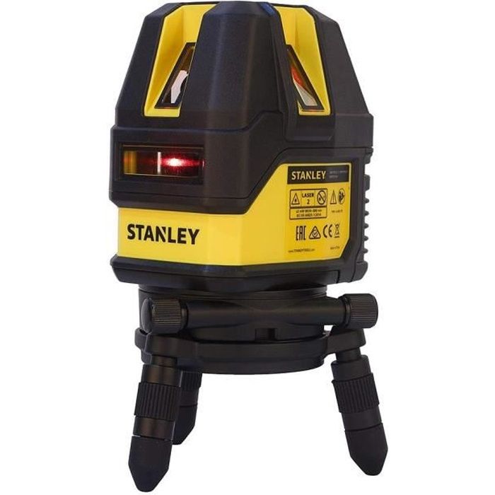 Stanley - Niveau laser multiligne plage d'utilisation 10 m à 50 m laser rouge - STHT77514-1