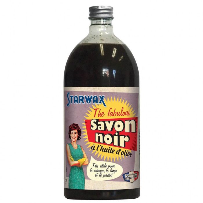 Savon noir liquide à l'huile d'olive - 1 L