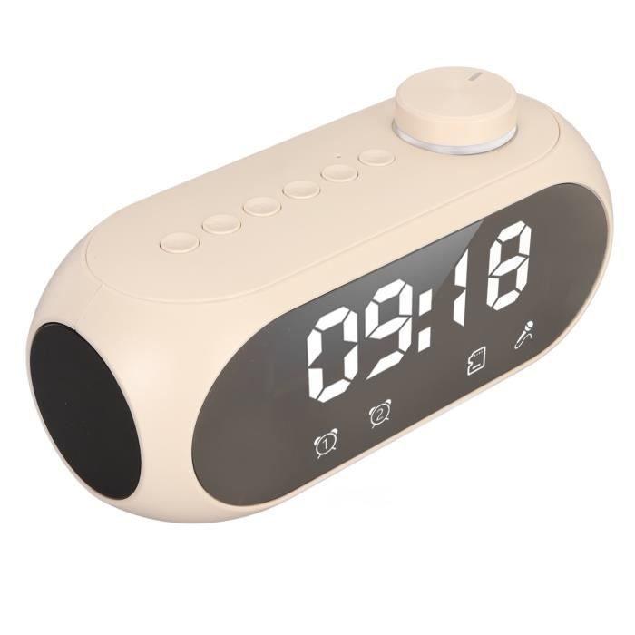 Robot AI Intelligent Boîte Sonore Réveil FM Radio - Cadeau Étudiant Garçon Fille (Sans Haut-Parleur Bluetooth)