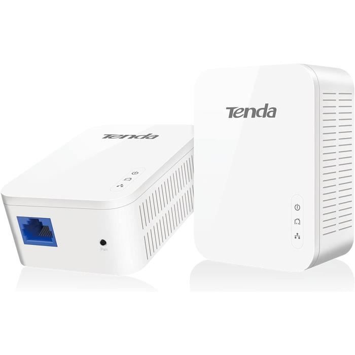Tenda PH3 Kit CPL 1000 Mbps Prise CPL avec 2 Ports Gigabit
