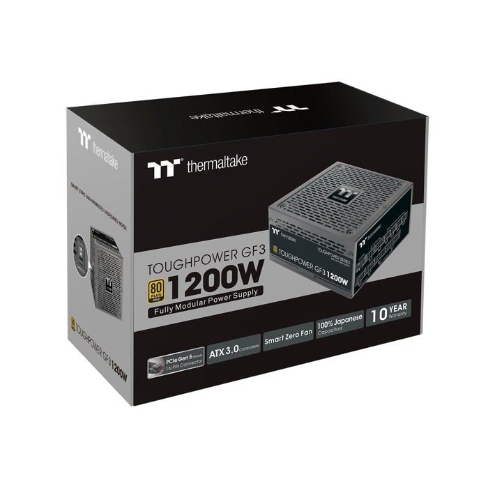 Alimentation PC – Thermaltake – PS-TPD-1200FNFAGE-4 – 1200W – ATX 3.0 – 80 PLUS Gold