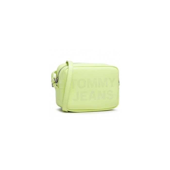 Petit sac bandouliere Tommy Jeans jaune fluo pour femme Couleur Jaune Taille TU Cdiscount Bagagerie Maroquinerie