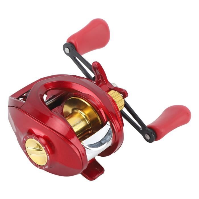 Moulinet Pêche BaitCasting Ratio 7.2.1 Adapté Carpe Professionnel Ultra Léger Série CR Main Droite Item 11598135