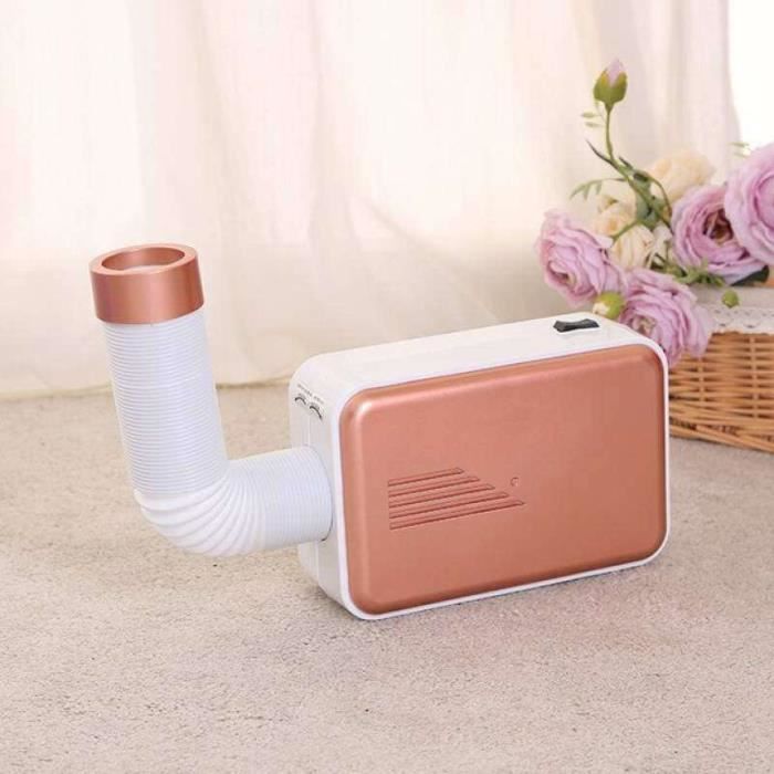 AS20982ETENDOIR.Sèche linge électrique multifonction Portable rotatif. sèche chaussures