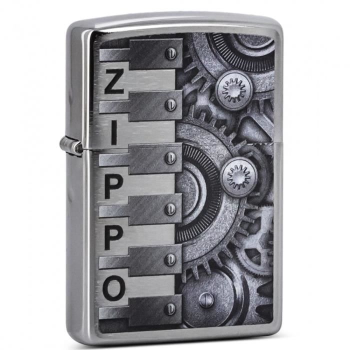 Briquet Zippo - briquet tempete zippo gear design - Cdiscount Au quotidien