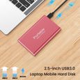 Disque Dur Externe SSD Rouge 4TB USB 3.1 Dispositif De Stockage Portable à Grande Vitesse Pour Ordinateur Portable De Bureau-1