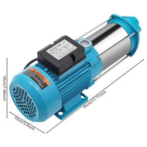 Pompe à Eau Centrifuge Fetcoi 1300W - 4000 L/h - 10 Bar - 220V