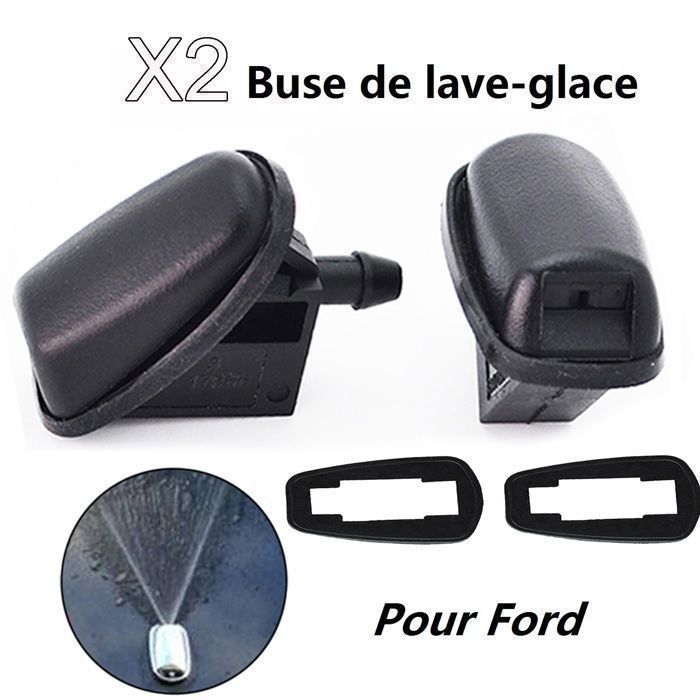 Lot De 2 Buses Lave-glace Pour Ford Econoline 2008-2013 - Pulvérisation En éventail, Installation Facile - 6
