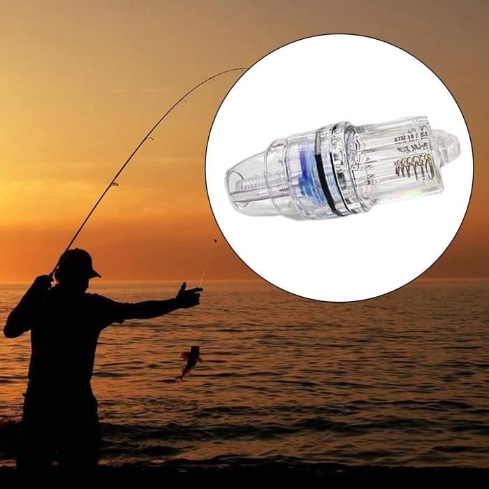 TMISHION Lumière de pêche profonde Deep Drop Fishing Light LED Lumière de  pêche sous-marine étanche pour leurre de pêche de - Cdiscount Sport