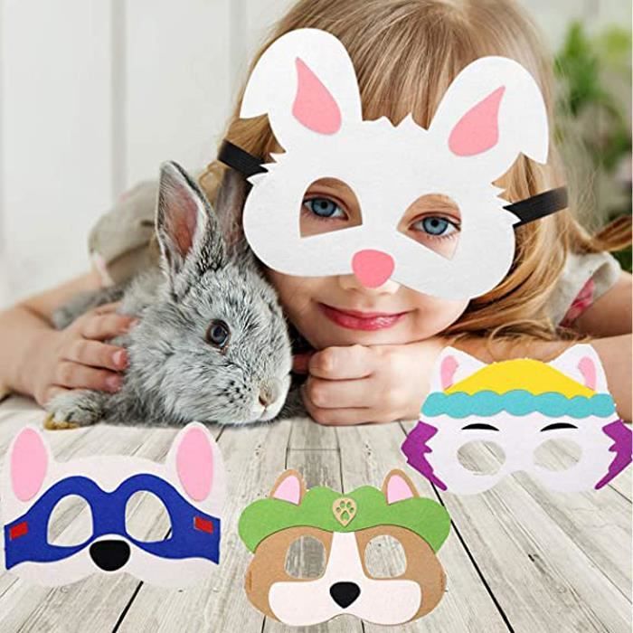 Masque de déguisement GENERIQUE Masque lapin enfant taille unique