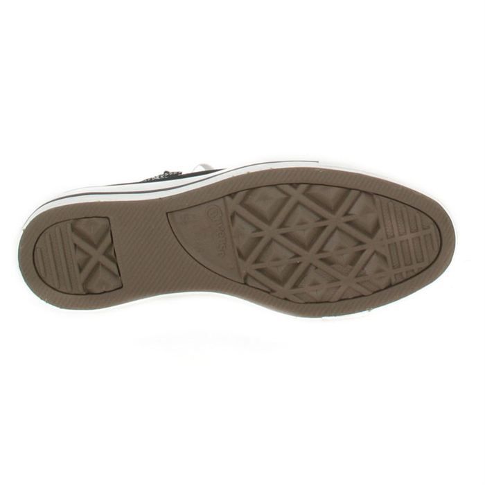 Tennis Converse All Star basse noire Homme Lacets Textile