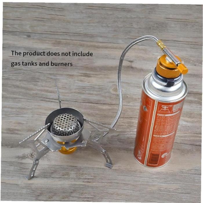 Adaptateur Propane Cozlly - Convertisseur Bouteille Gaz Camping Avec Tuyau 70cm - Recharge Cuisinière Et Réchaud Extérieur