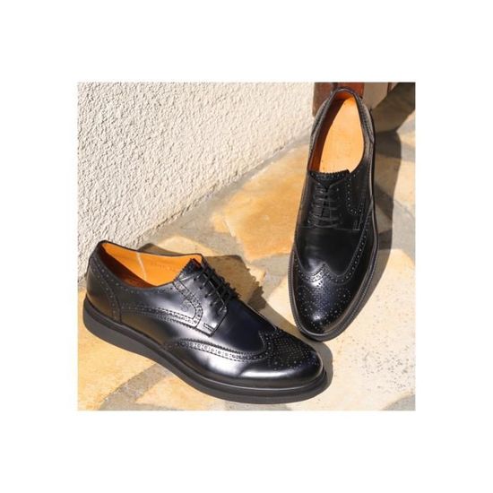 Bottillons Compères – Cuir Noir/vert – Modèle Dolar – Taille 31 – Garçon – Neuf