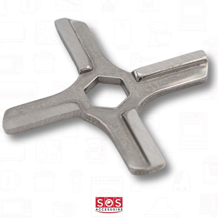 Hachoir à viande pro Westmark inox 3 disques taille 8
