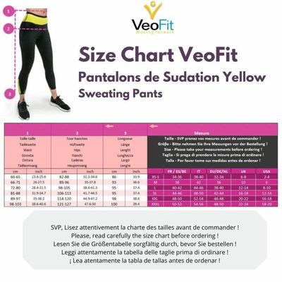 Pantalon de sudation VeoFit - Tonifie et affine les cuisses