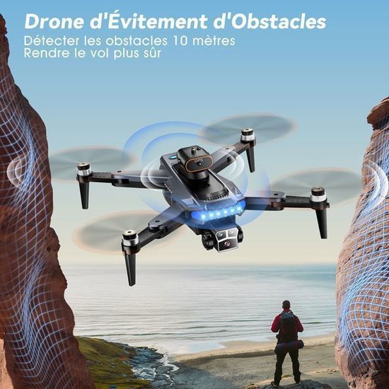 Drone avec caméra 4K - ZVVN - B12 - GPS - Moteur sans balais - Suivez-moi - Retour à la maison intelligent - Jeux - Jouets Drone avec caméra 4K - ZVVN - B12 - GPS - Moteur sans balais - Suivez-moi - Retour à la maison intelligent - Jeux - Jouets