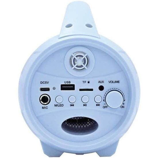 Enceinte Portable Bluetooth® lumineuse avec micro iParty