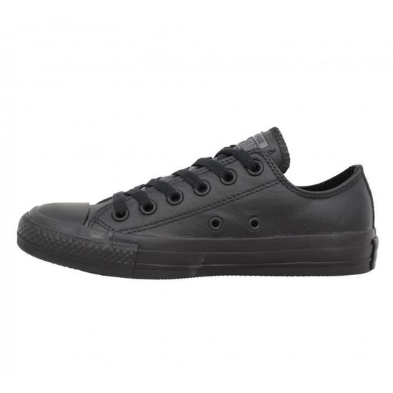 converse en cuir femme