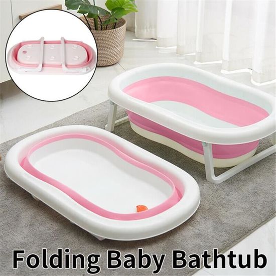 Baignoire Bebe Pliable Sur Pied Base Antiderapante Rose Cdiscount Puericulture Eveil Bebe
