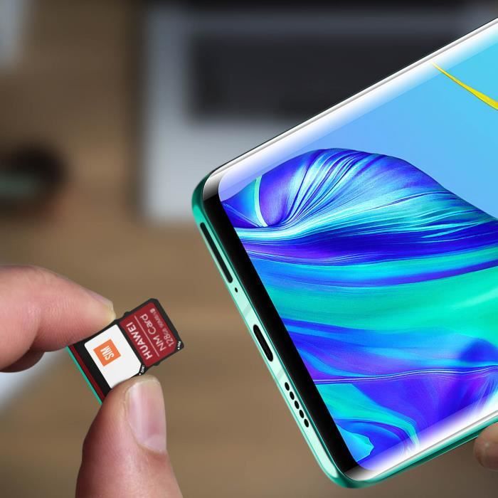 Tiroir Carte SIM Origine Pour Huawei P20 Pro - Remplacement Slot SIM/SD + Aiguille - Noir