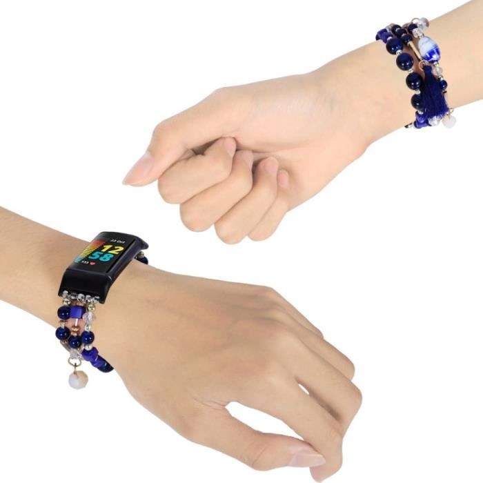 Bracelet pour montre connectée fitbit hot sale