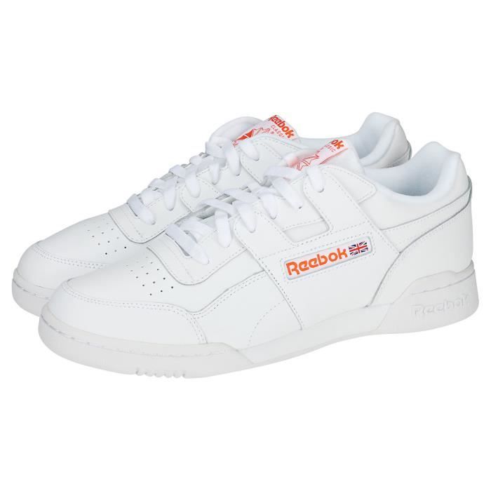 Basket reebok homme orange sale