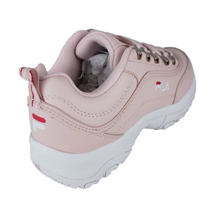 Baskets Femme FILA Strada Low Rosewater Tige Textile