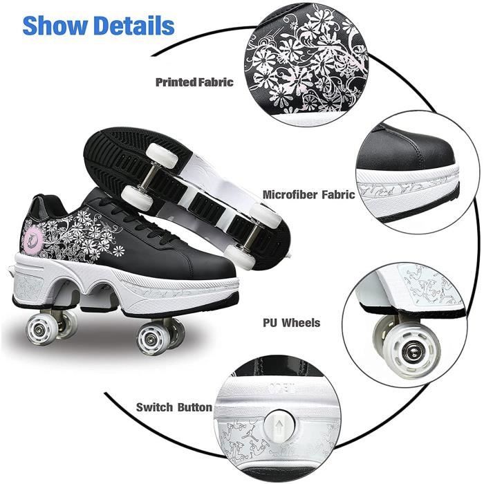 Chaussures de patins a roulettes - Cdiscount