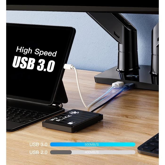 HUANUO Support Ecran PC 2 Ecran Ultra-Large de 15 à 35 Pouces, Bras à  Mouvement Complet pour Écran PC à Ressort à Gaz avec Câble USB, Pesant  Jusqu'à 12 kg en destockage