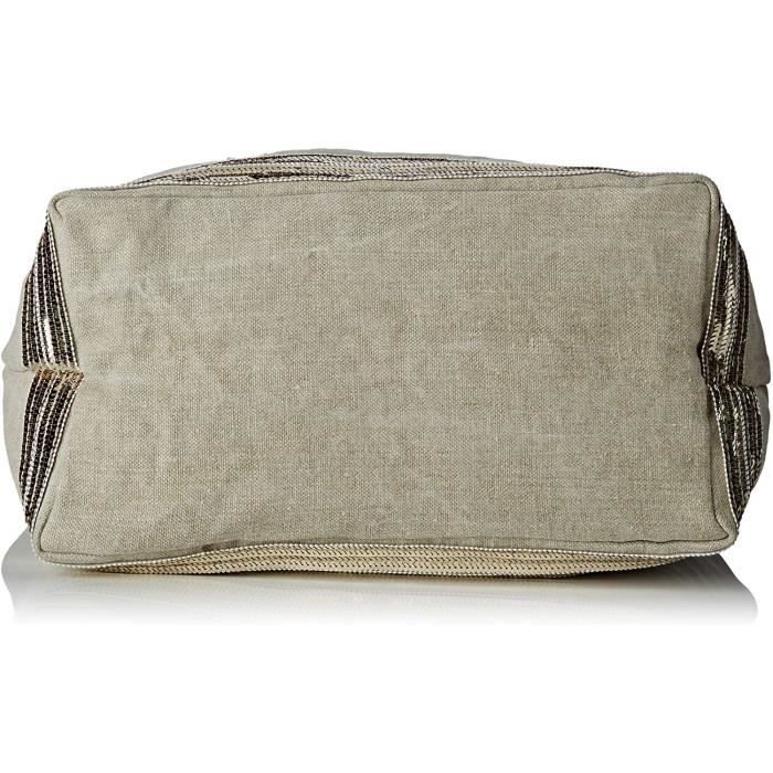 Sac Main Vanessa Bruno Cabas grand lin et paillettes 4483