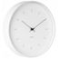 Horloge pendule vintage m/étal blanche