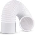 Tuyau d'évacuation climatiseur mobile 200cm – Diamètre 13cm – Polypropylène résistant aux températures de -20 °C à 70 °C
