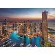 Puzzle - Clementoni - Dubai Marina - 1500 pièces - Architecture et monument - Adulte-0