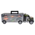 RMEGA 1 ensemble dinosaure camion durable jouet remorque transporteur transport-0