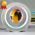 TD® Globe terrestre lumineux enfant magnétique vintage interactif français lévitation led espace boule de 6 pouces lampe de couleur-0