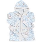 Peignoir Enfant - TI-TIN - Bleu Ciel - Doux et Absorbant - 5 à 6 ans - Motif Étoiles