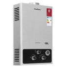 BreeRainz Chauffe-eau à Gaz Instantané,Capacité de 18L,Puissance 36KW,Chauffe-eau Propane Butane Sans Réservoir