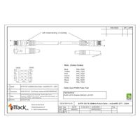 1aTTack.de Cat6 Ethernet LAN câble de réseau Set 10/100/1000/Mbit/s Patchkabel Cat6 | S-FTP & Double blindé PIMF 250MHz Compatibl