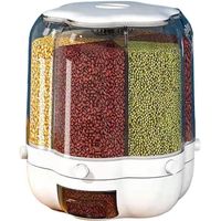 Boîte de rangement pour céréales à grande capacité, contenant de stockage pour aliments, organisation et rangement de la cuisine
