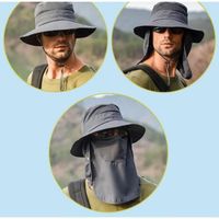 chapeau de protection solaire pour hommes construction Chapeau de protection solaire, Gris foncé