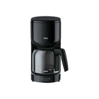 Cafetière - BRAUN - PurEase KF 3120 BK - 10 tasses - Filtre - 1000 Watt - Noir