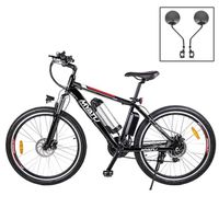 Vélo électrique 26"- Myatu M0126 - 250W 10.4ah - Shimano 21 vitesses - Frein mécanique - Autonomie maximale 50km - Noir
