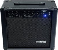 Ampli combo Basse Électrique Woodbrass GB820 - Amplificateur 20W idéal bassiste débutant et amateur - Jeu à la maison et en cours