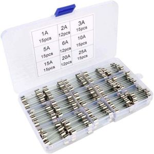 Lot De 10 Fusibles Verre Rapides 0,5A - Format 5x20mm, Marque Mobalgo - Neuf